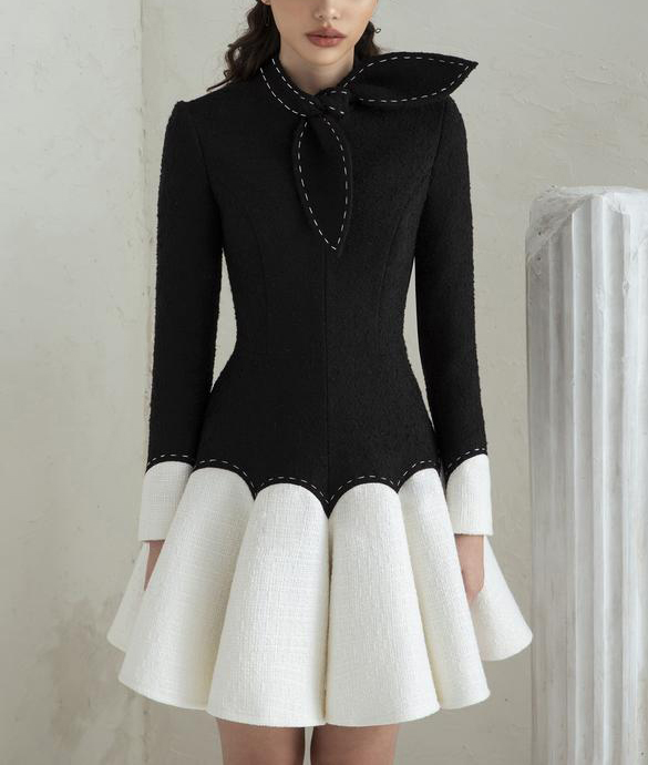 Formal Dress Female - Terzi dükkanı küçük siyah elbise siyah