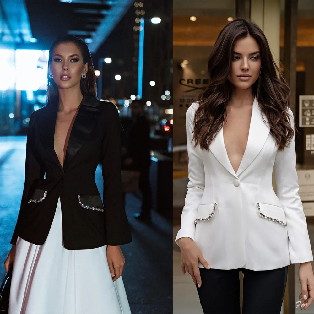 Formal Dress Female - Kadın Elbiseleri Takım Elbise Zarif Sivri