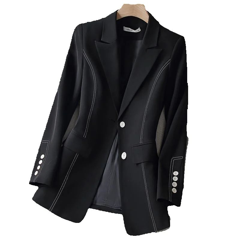 Women Formal Wear Black And White - Yeni Moda Kadın Resmi Blazer Bayanlar