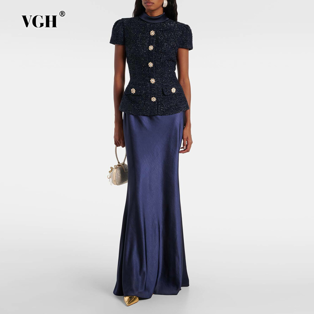 Women Formal Wear Set - VGH Chic Iki Parçalı Setler Kadınlar