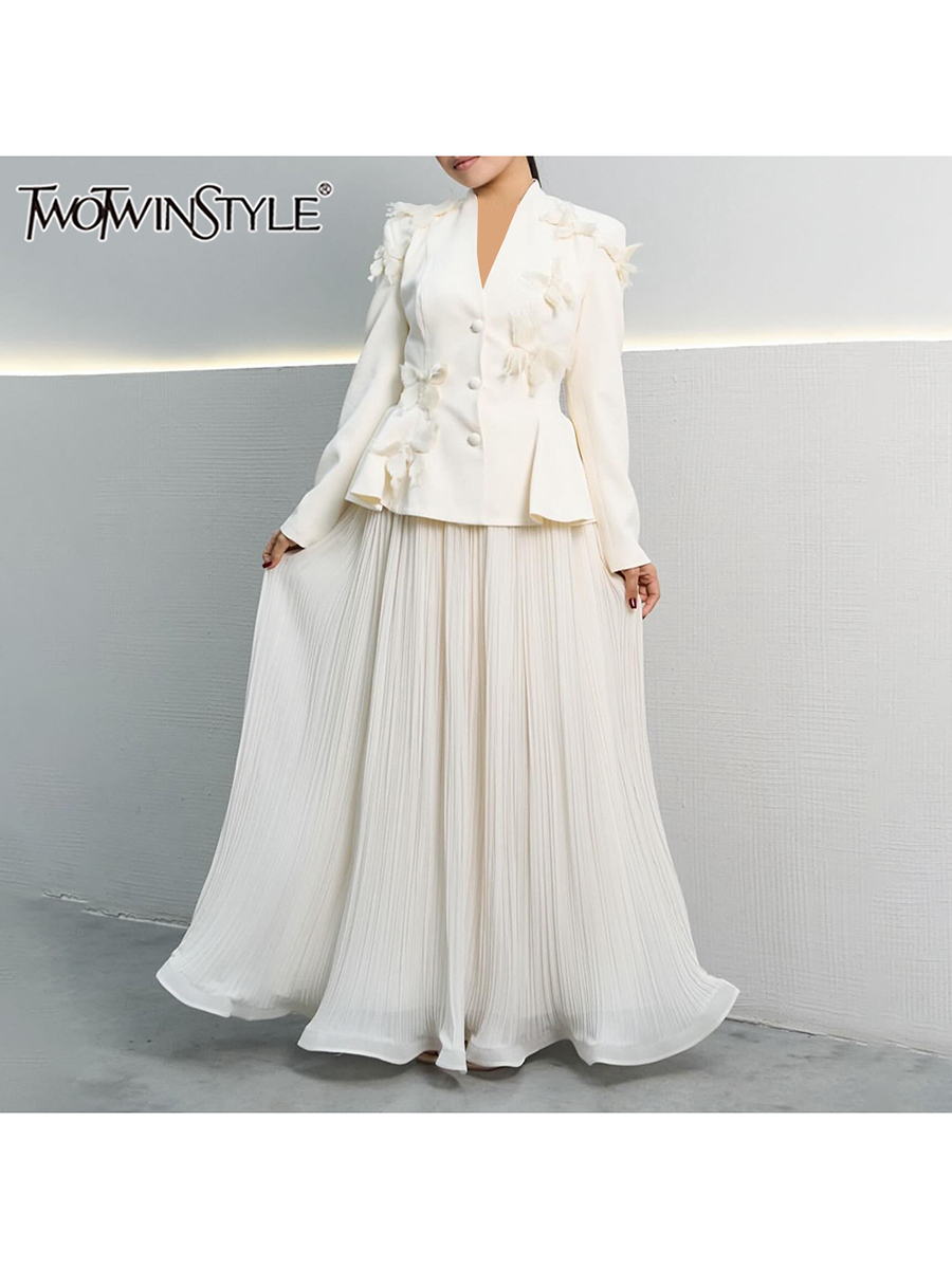 Women Formal Wear Set - TWOTWINSTYLE Zarif Iki Parçalı Setler Kadınlar
