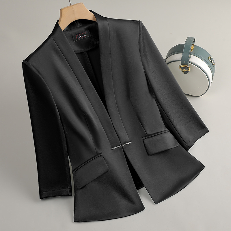 Women Formal Wear Black And White - Profesyonel Kadın Siyah Beyaz Mavi Blazer