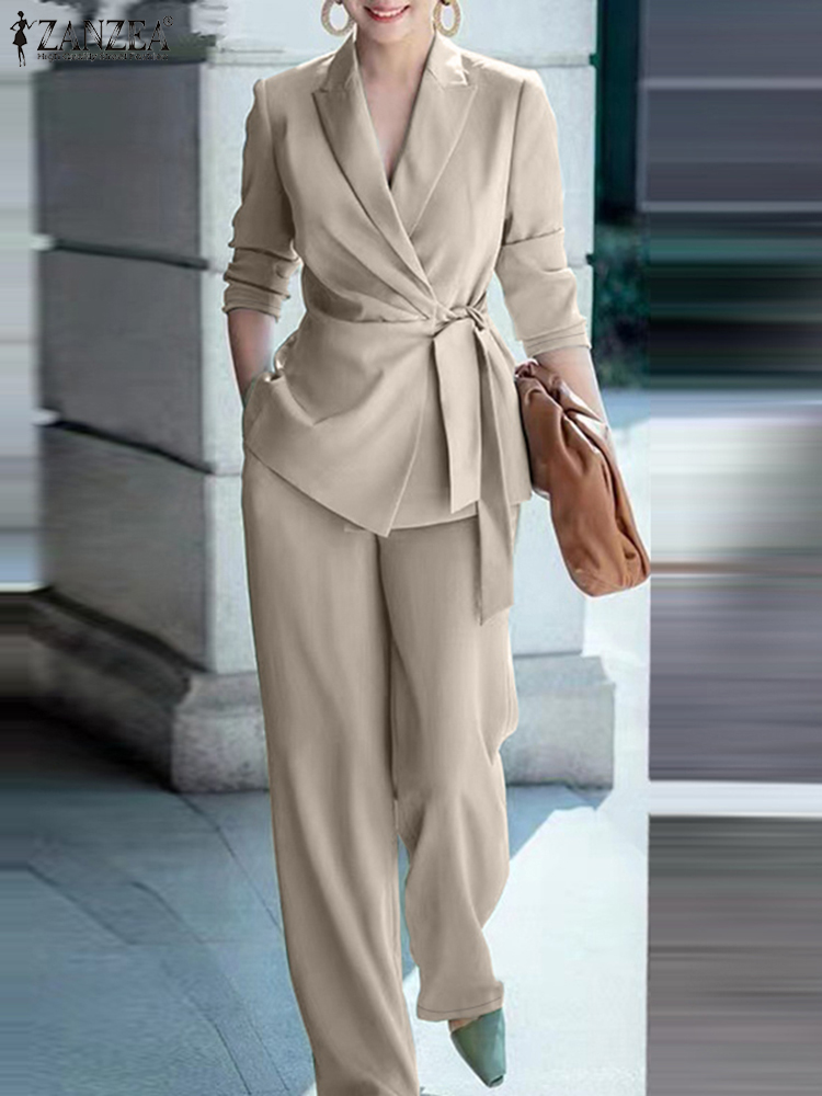 ZANZEA İlkbahar 2 Parça Ofis K - Women Formal Wear Set incelemesi ve fiyatı