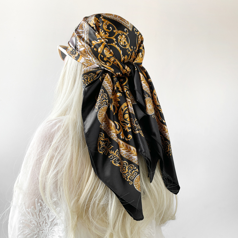 Ipek şal saten kare eşarp kadı - Scarf Silk Neck incelemesi ve fiyatı
