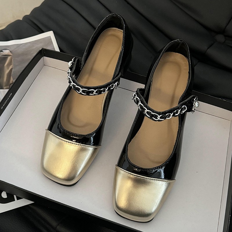 2026 İnci Tokalı Kalın Tabanlı - Women Formal Wear Black And White incelemesi ve fiyatı