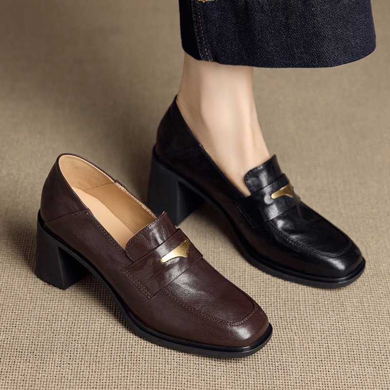 AIYUQI kadın loafer'lar kalın  - Formal Dress Female incelemesi ve fiyatı