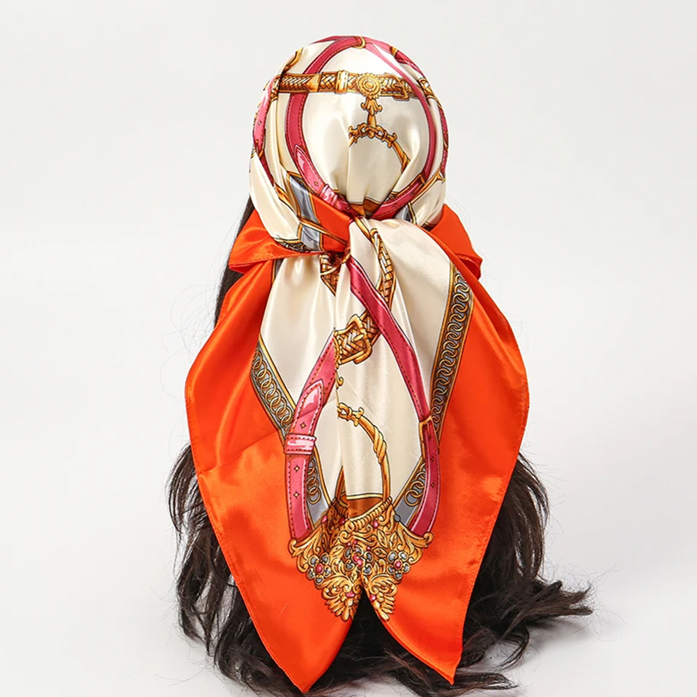 Moda Eşarplar 90*90cm Kadın Ba - Scarf Silk Neck incelemesi ve fiyatı