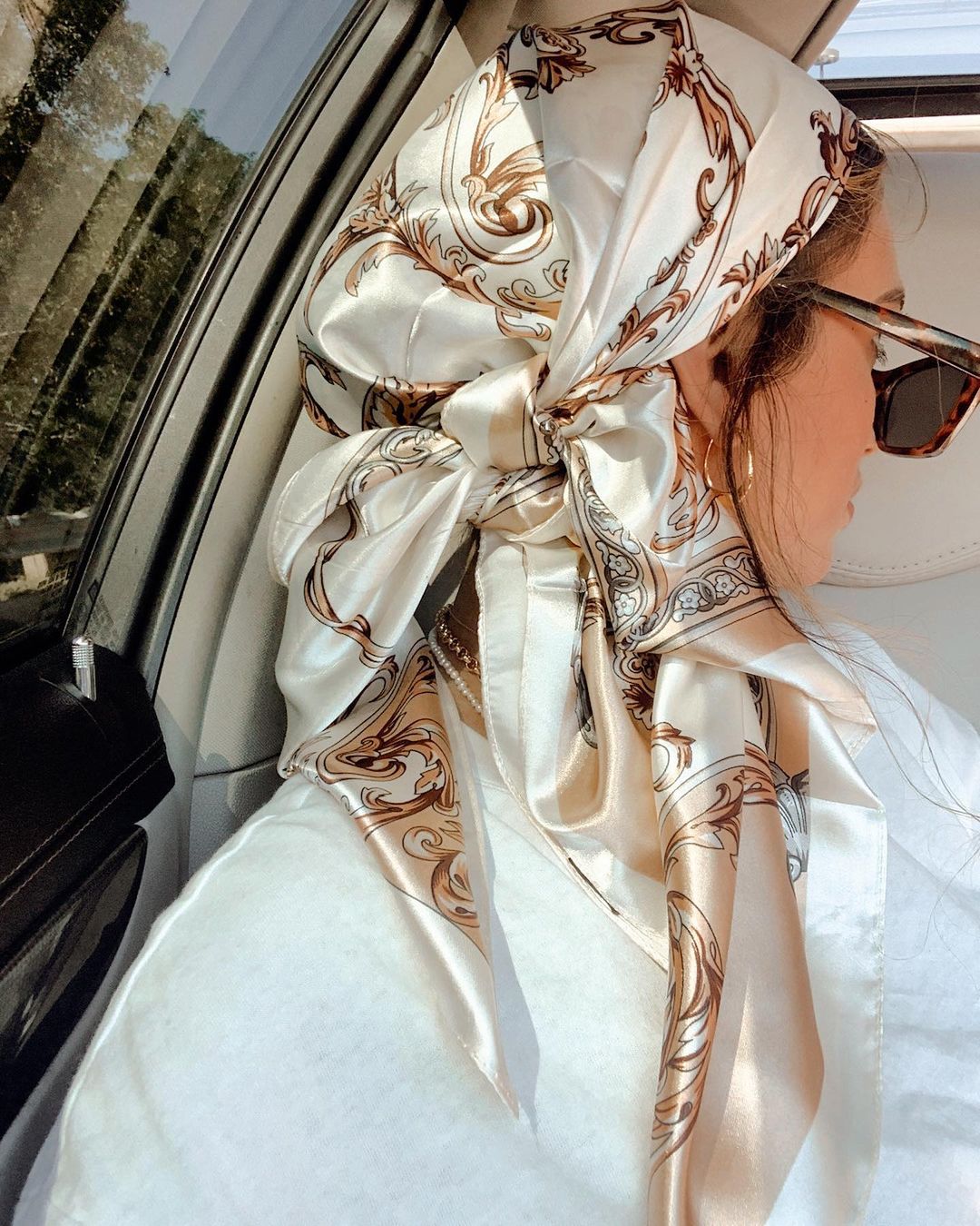 Saten Kare Eşarp Kadın Müslüma - Scarf Silk Neck incelemesi ve fiyatı