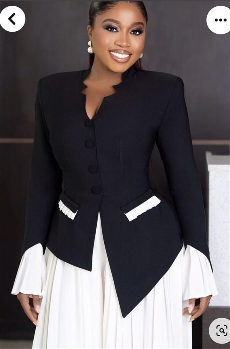 Beyaz Siyah Kadın Takım Elbise - Women Formal Wear Black And White incelemesi ve fiyatı