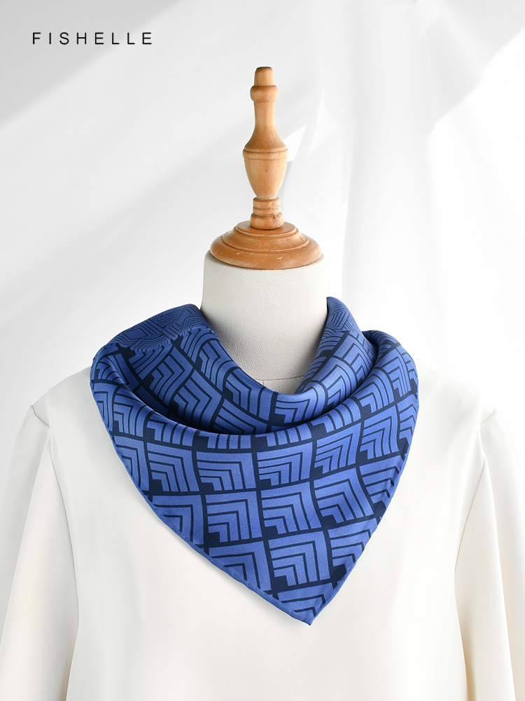 Çin klasik mavi beyaz porselen - Scarf Silk Neck incelemesi ve fiyatı